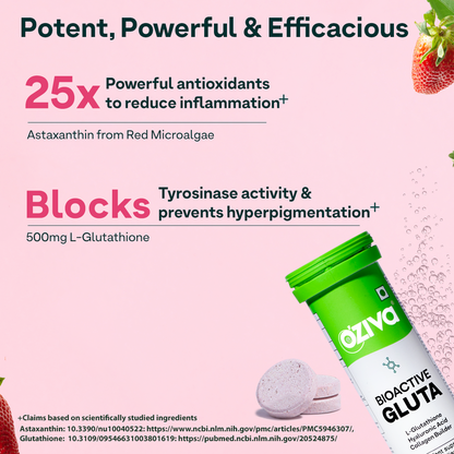 Gluta Fizz | Glutathione Tablets 5 in 1